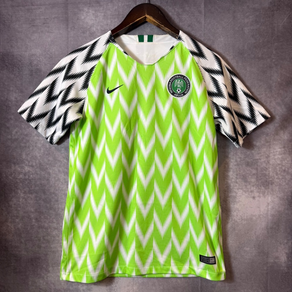 Nike Nigeria 2018 World Cup Home Jersey XL NFF Soccer Shirt Green 847274-364